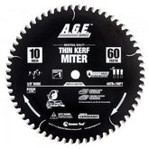 Amana Tool MD10-606TBR Carbide Tipped Thin Kerf Sliding Compound Miter & Radial Arm ArmorMax® Coated 10 Inch Dia x 60T, 4 ATB + 1MFT, -5 Deg, 5/8 Bore Circular Saw Blade